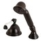 Kingston Brass KSK3355PLTR Transfer Valve Set for Roman Tub Faucet, Oil Rubbed Bronze KSK3355PLTR - alternate 1
